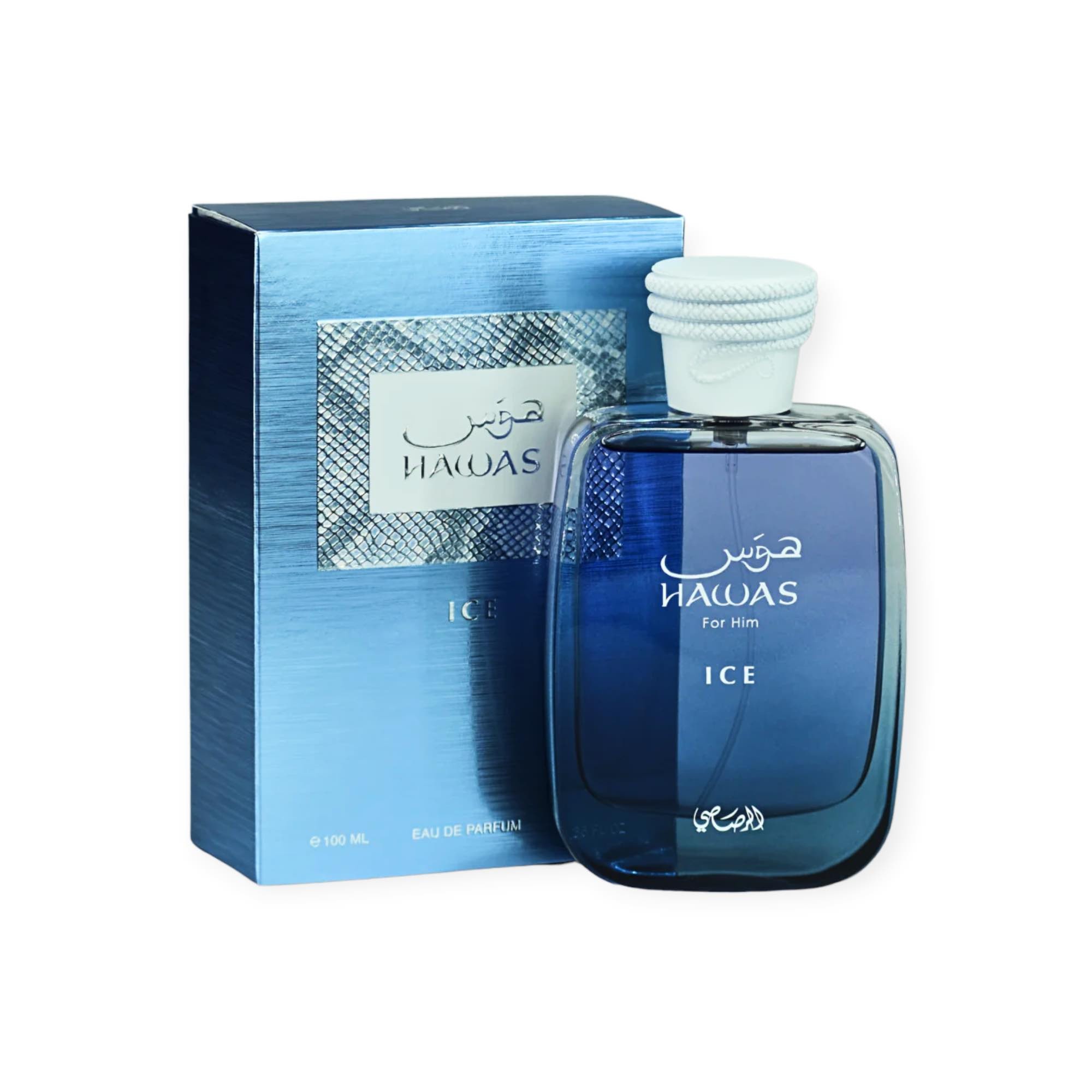 7130-Hawas-Ice-Rasasi هوس آيس Hawas Ice 100 ml - Image 1