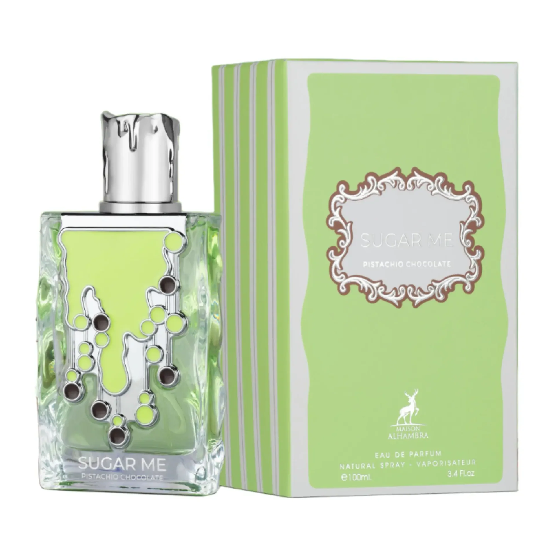 Sugar-Me-Pistachio-Chocolate-Perfume-100ml-EDP-Maison-Alhambra-181166146 Sugar Me Pistachio Chocolate 100 ml شوقر مي - Image 1