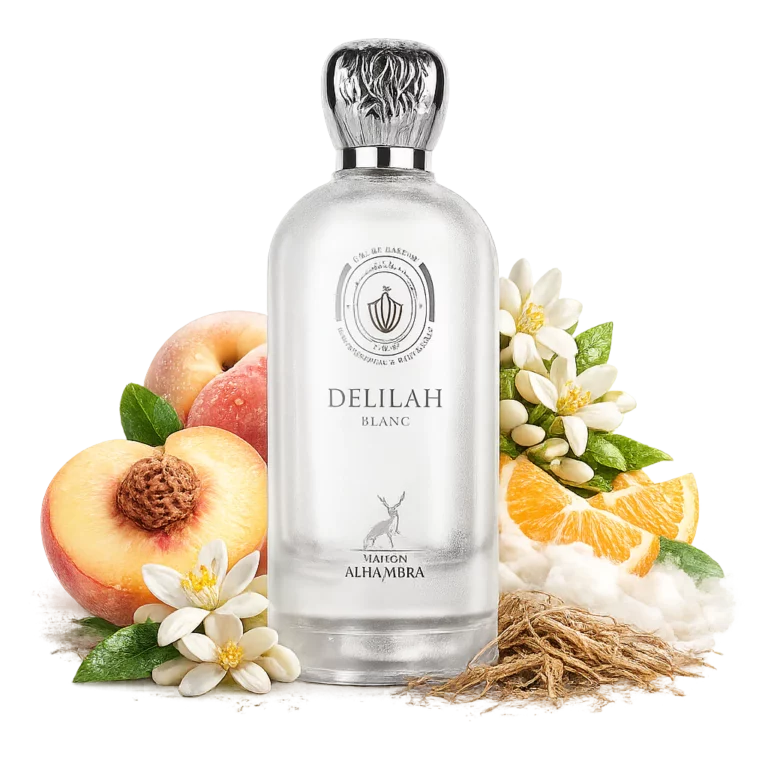 Delilah Blanc 10 ml eau de parfum femme دليلة البيضاء