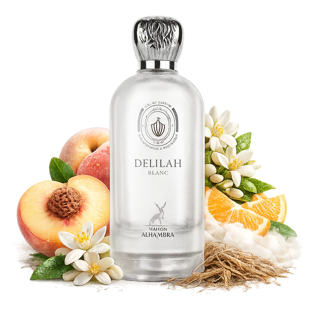 Delilah Blanc 10 ml eau de parfum femme دليلة البيضاء