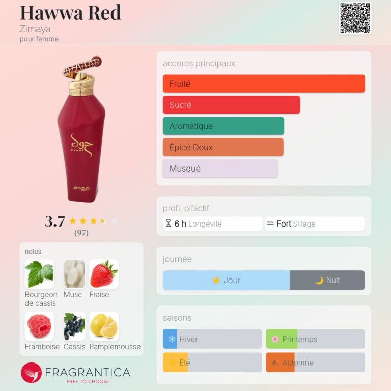 hawaa zimaya fr rouge