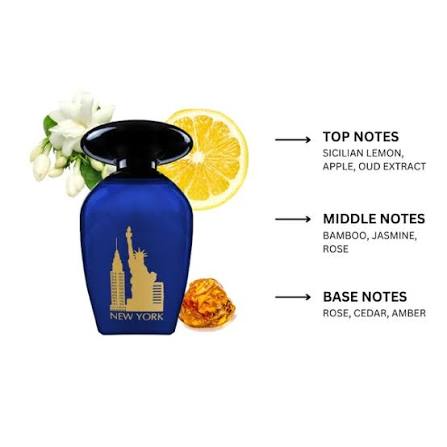 Night De Paris New York 100ml Eau de Parfum Femme et Homme