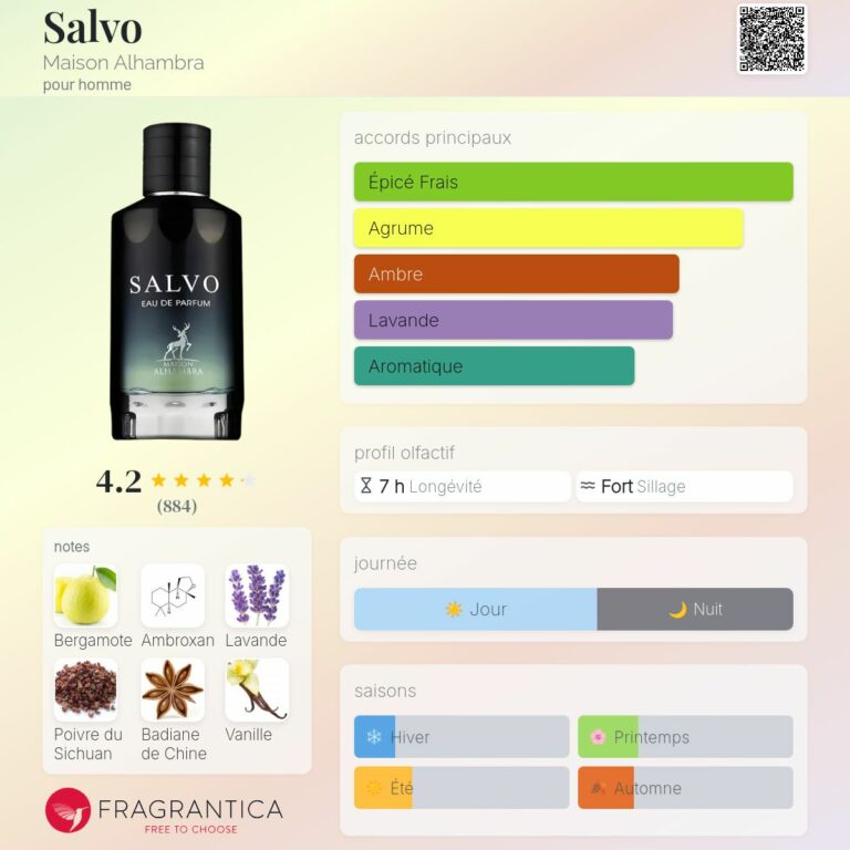 Salvo Maison Alhambra Eau de Parfum Homme