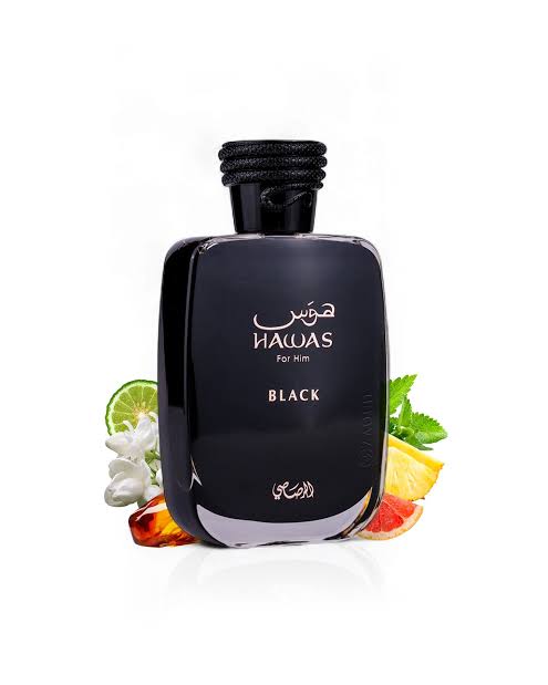 Hawas Black Rasasi 100 ml eau de parfum homme