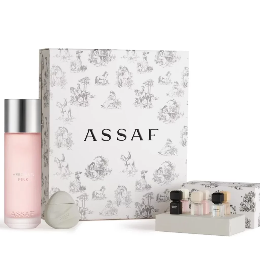 Arrogate Pink Set Assaf Perfumes – 9 pièces Coffret Eau de Parfum Femme 200ml