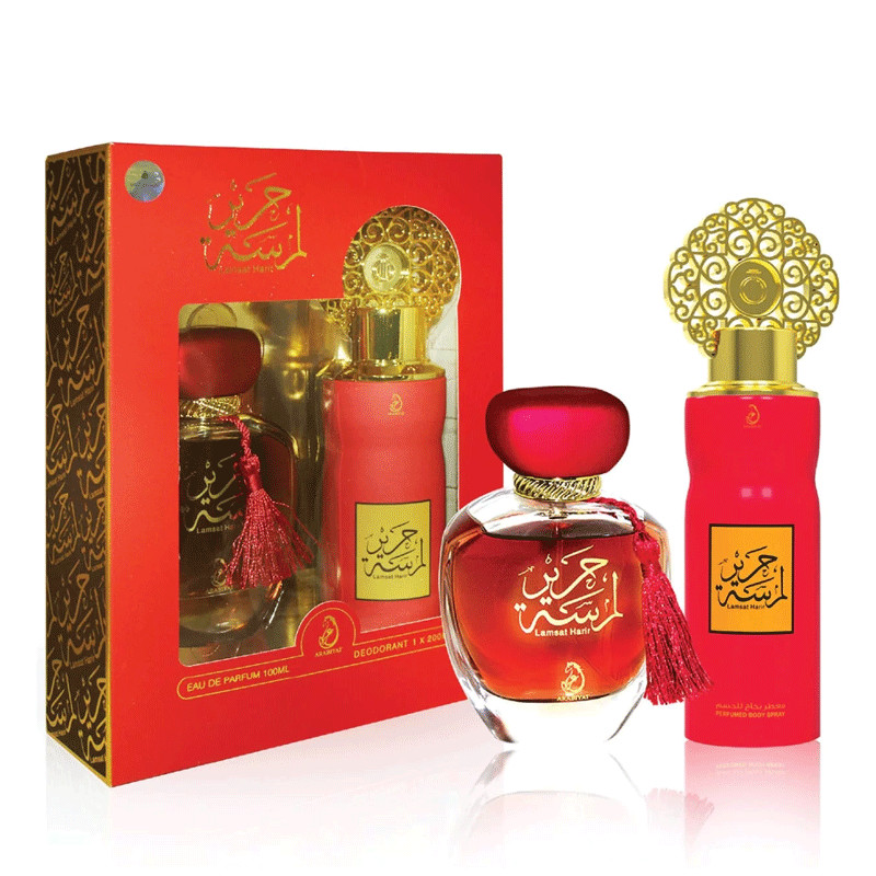 coffret-parfum-femme-arabyat-lamsat-harir-100ml Coffret Lamsat Harir Arabiyat 100ml Eau de Parfum Femme
