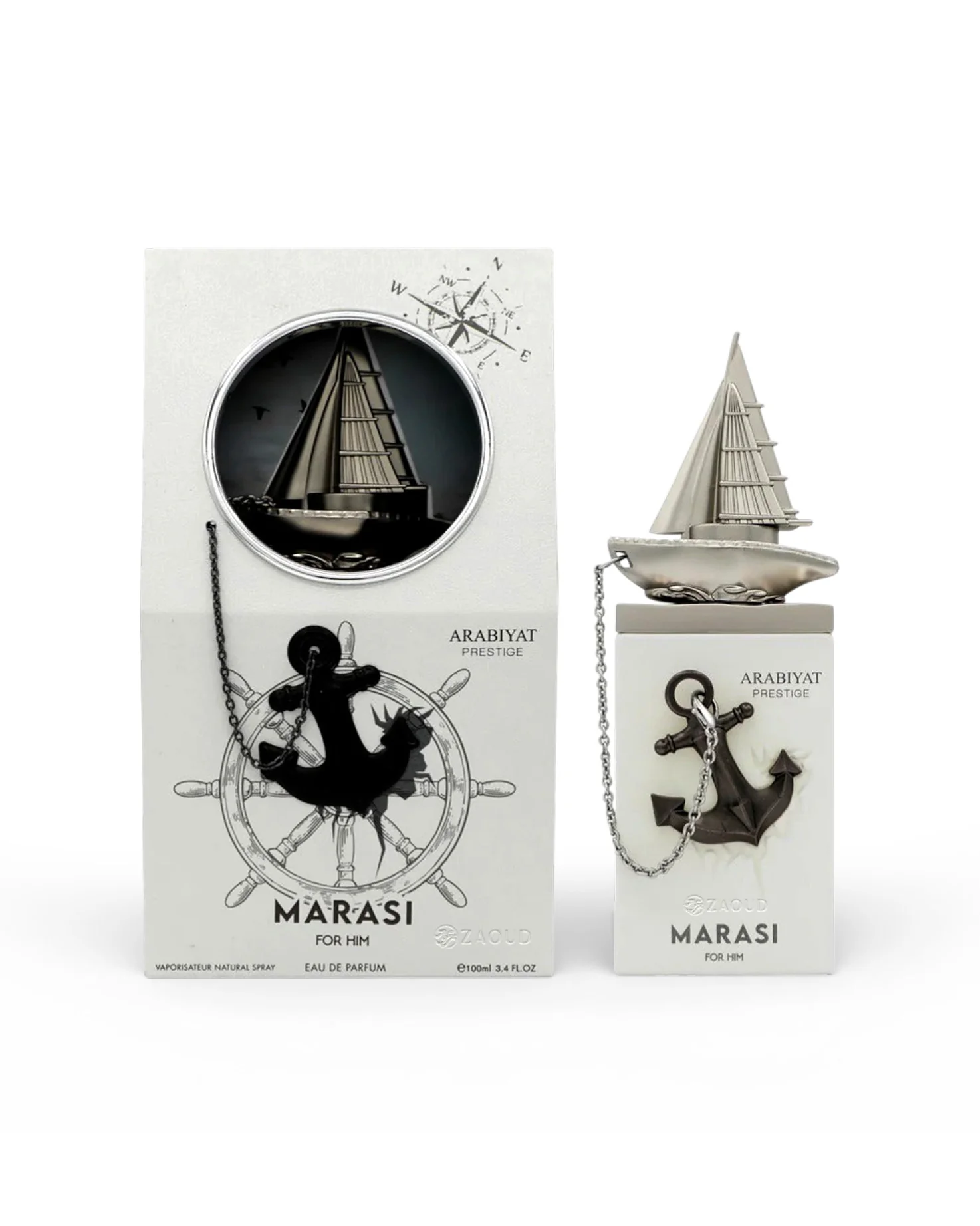 marasi-for-him-perfume-bottle-beside-box-against-white-background Marasi For Him Arabiyat Prestige 100ml Eau de Parfum Homme