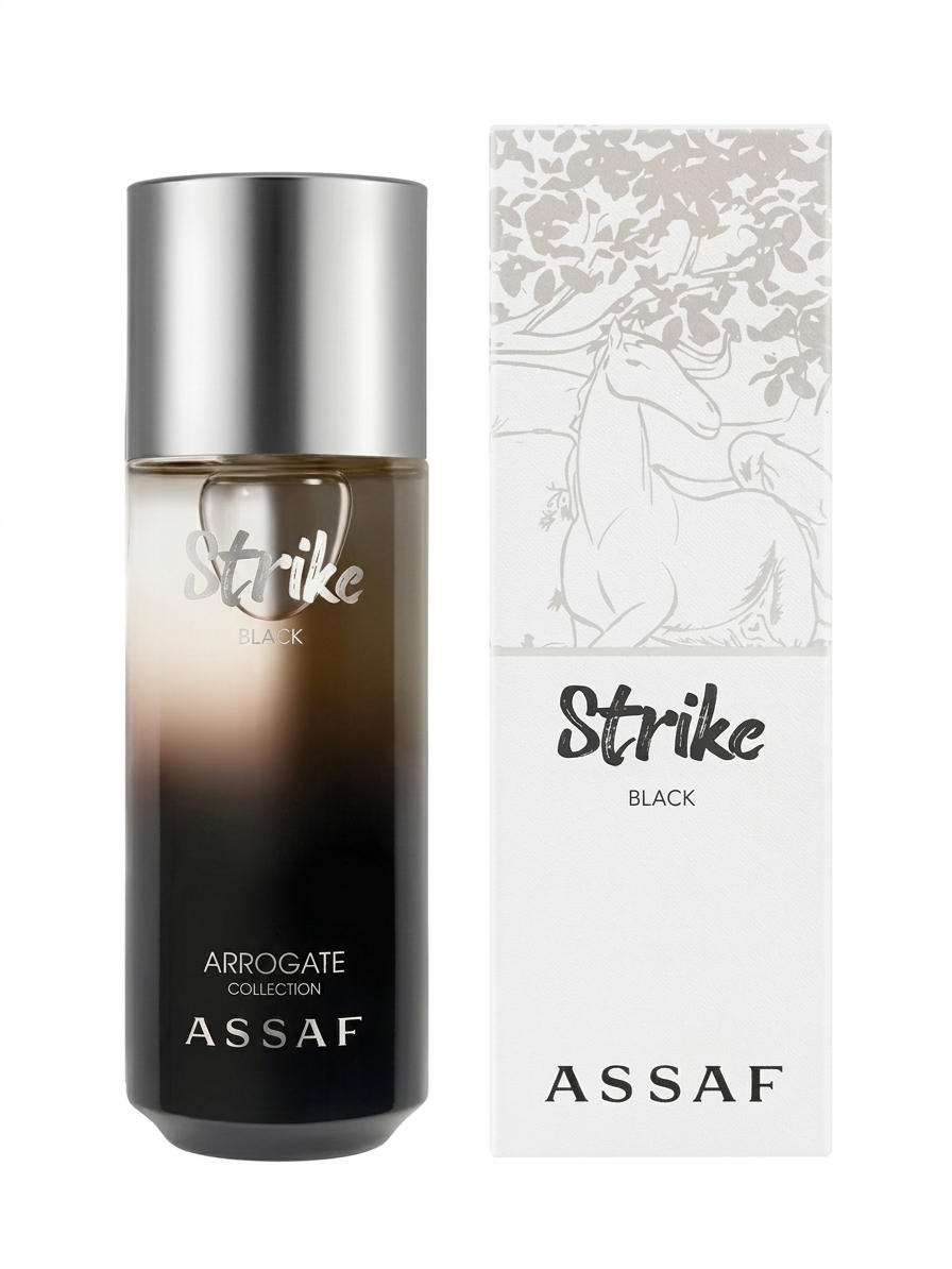 Strike Black Assaf 200ml Eau de Parfum Strike Black Assaf 200ml Eau de Parfum