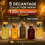 5 Décantages Collection Hersh : 10ml Hersh Lahab + 10ml Hersh rouge + 10ml Hersh x + 10ml hersh 2 + 10ml Hersh mehwar