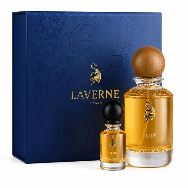 Coffret Soir Laverne 100 ml + 10 ml Eau de Parfum pour Homme