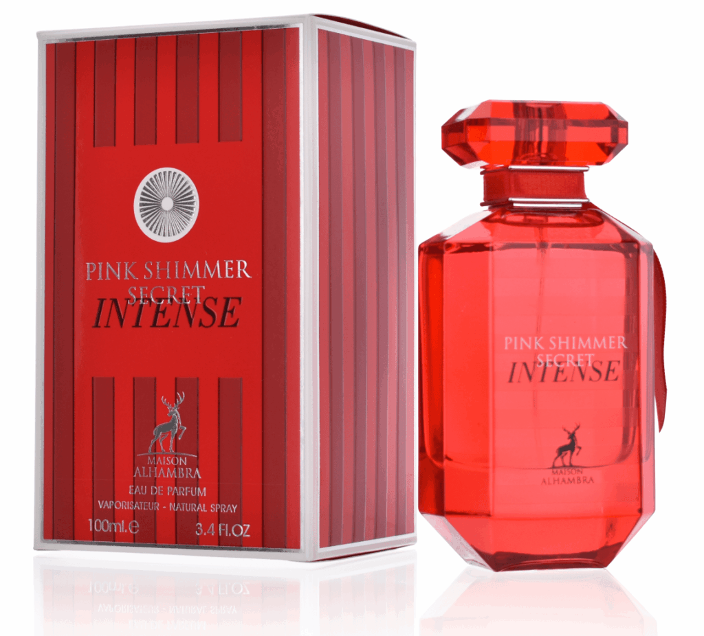 💗 Pink Shimmer Secret Intense Maison Alhambra Eau de Parfum pour Femme 100 ml