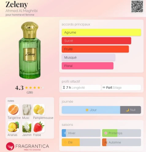 ZELENY AHMED AL MAGHRIBI 100ml
