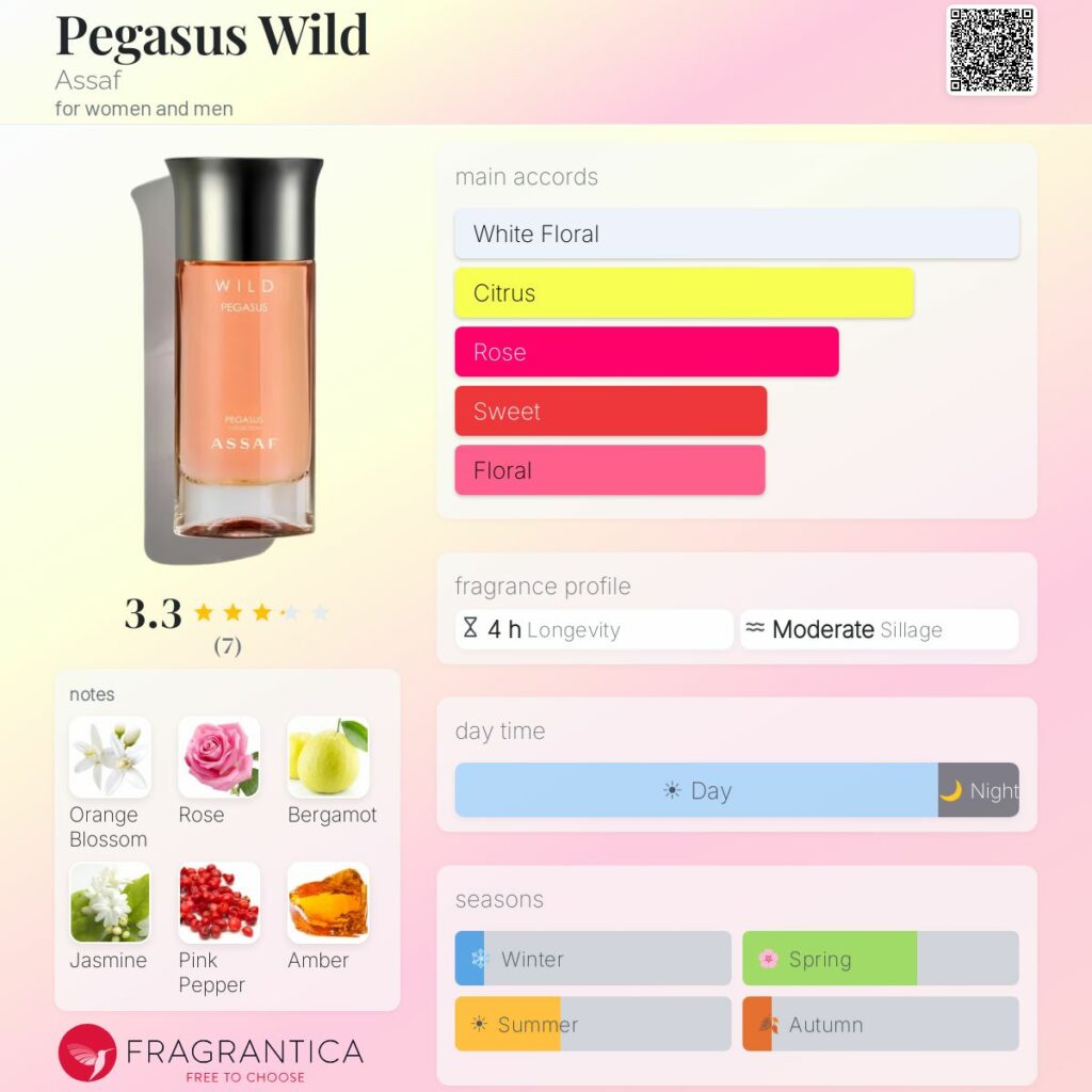 Pegasus Wild Assaf 100 ml Eau de Parfum Mixte