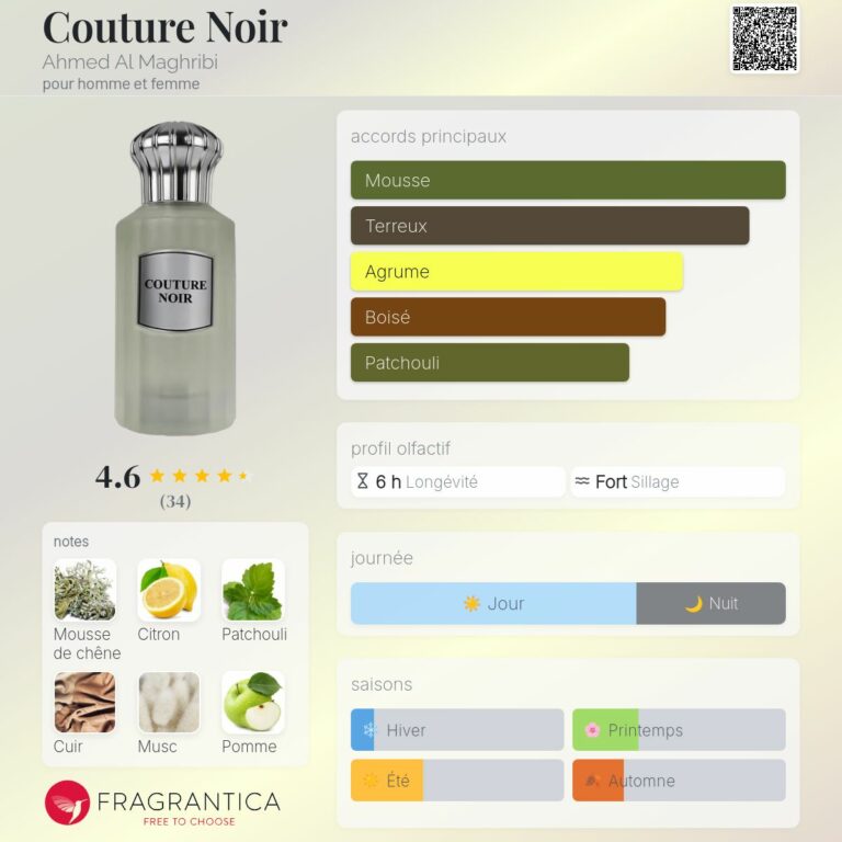 COUTURE NOIR AHMED AL MAGHRIBI 100ml