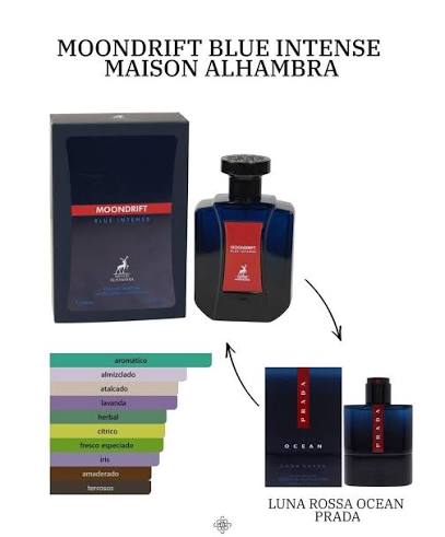 MOONDRIFT BLUE INTENSE MAISON ALHAMBRA