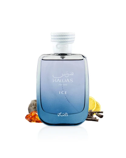 Hawas Ice rasassi 10 ml décantage eau de parfum homme