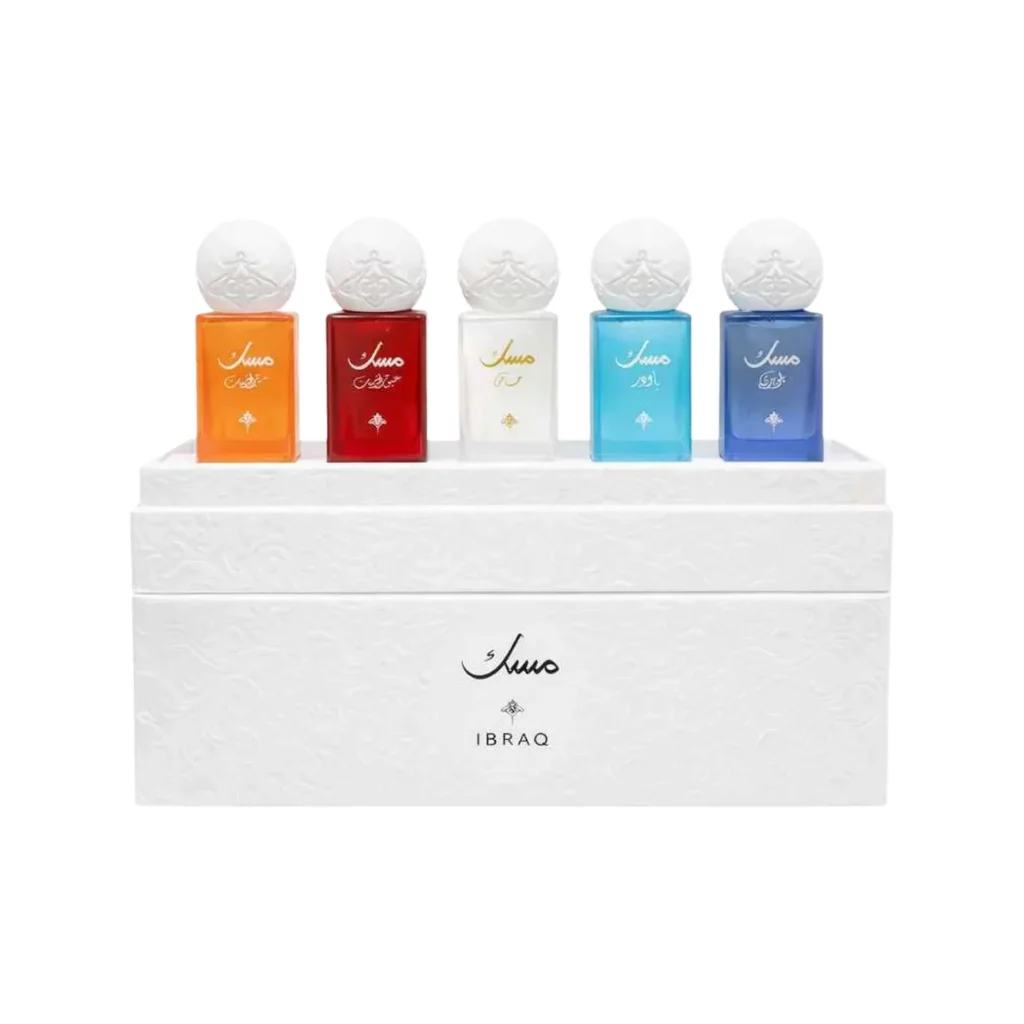 Coffret 5 Huiles de Musc Ibraq 5 pièces *6ml