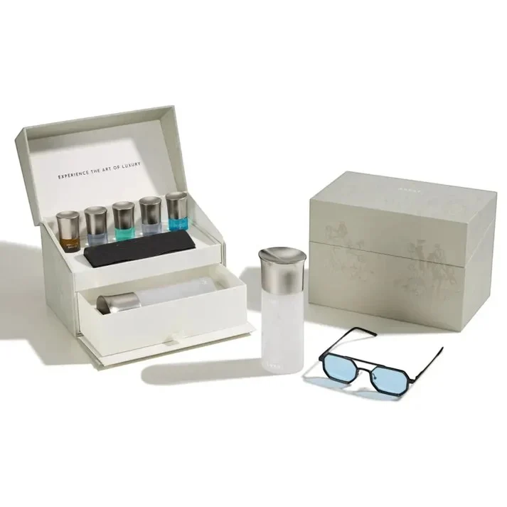 ASSAF AURA PEGASUS 35 Coffret Parfum 150 ml, 5 Miniatures & Lunettes de Soleil